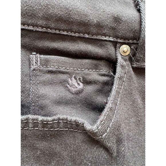 Gloria Vanderbilt Amanda straight leg women's size 10 short missy black jean den - Picture 3 of 7